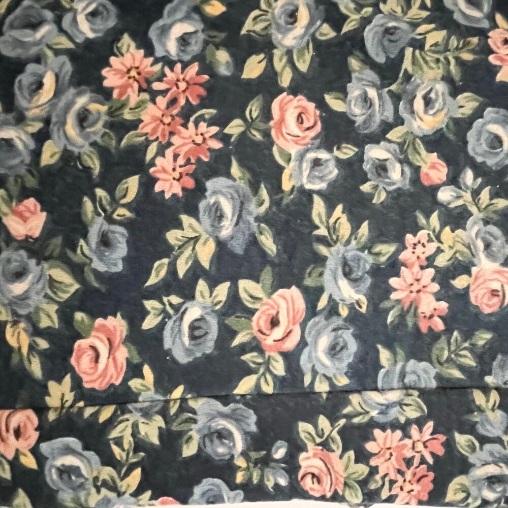 Vintage 90's Y2K No Boundries Midi Dress Womens Medium Ditsy Floral Cottage - Picture 3 of 11